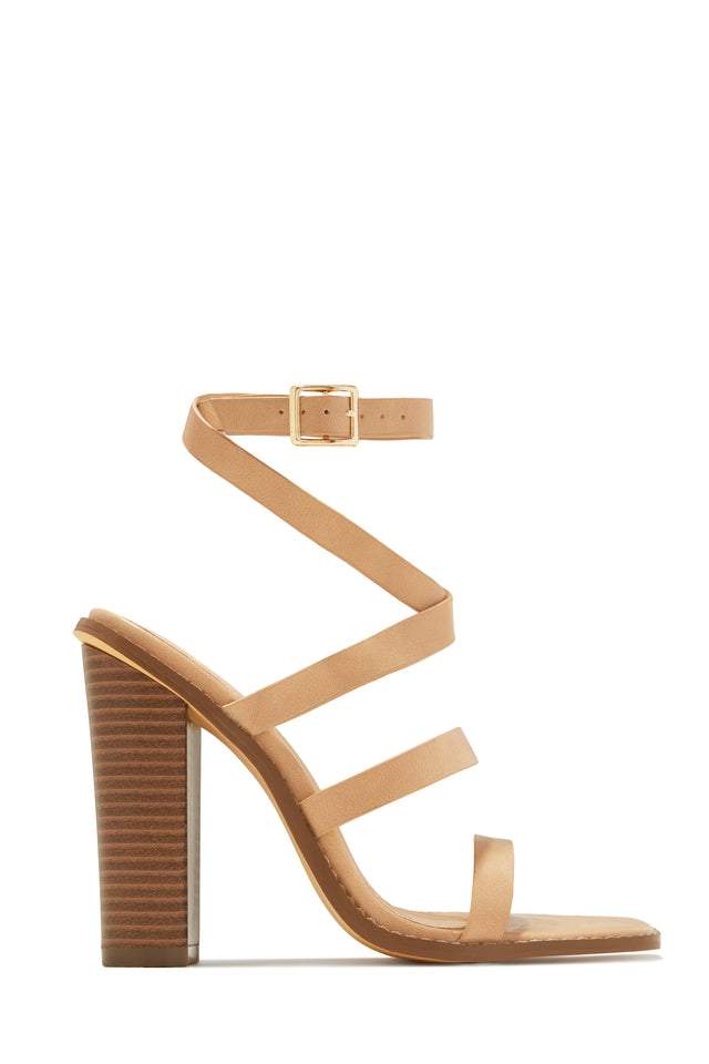 Load image into Gallery viewer, Jennie Strappy High Heels - Nude
