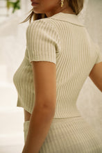 Load image into Gallery viewer, Short Sleeve Rib Knit
