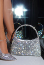 Load image into Gallery viewer, Bella Embellished Handbag - Silver

