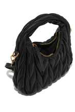 Load image into Gallery viewer, Black Quilted Bag
