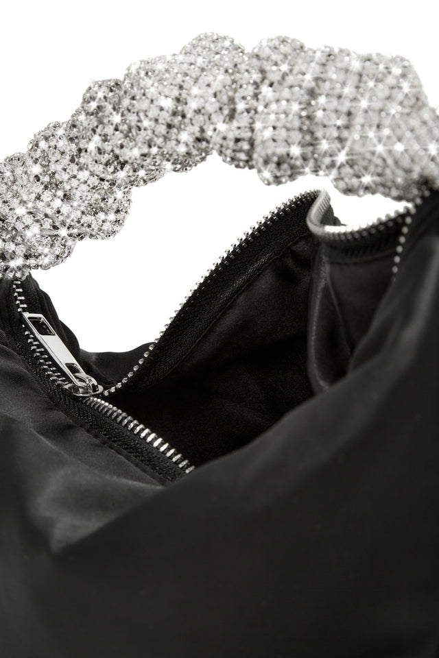 Load image into Gallery viewer, Silver Embellished Bag
