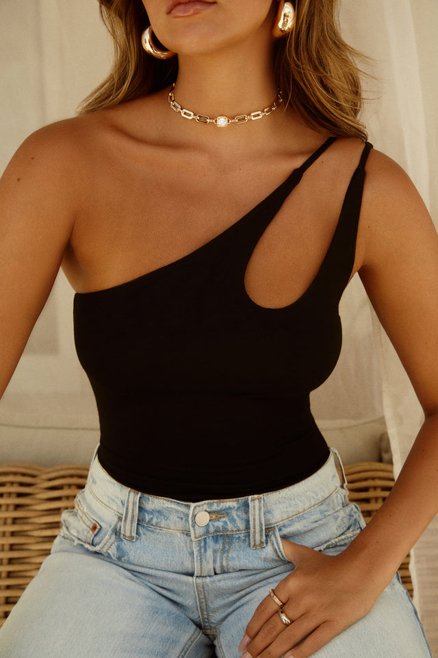 Load image into Gallery viewer, Summer Black Bodysuit
