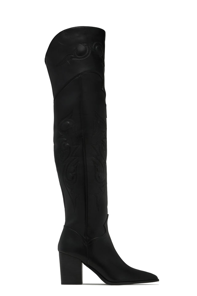 Load image into Gallery viewer, Rodeo Girl Western Boots - Black
