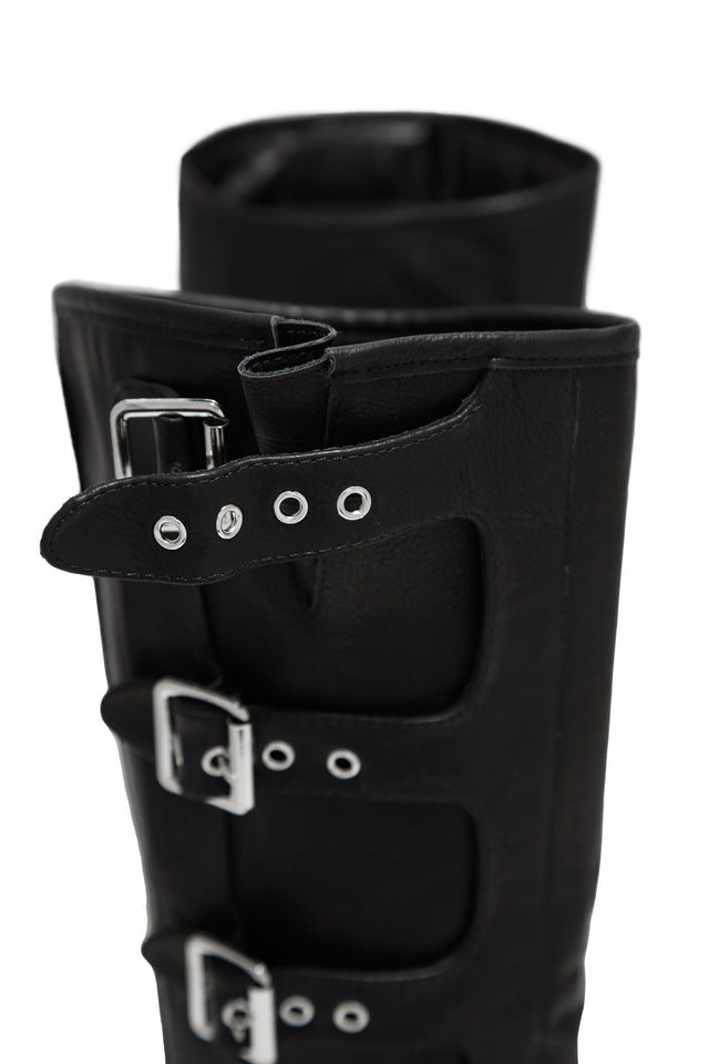 Load image into Gallery viewer, Black Pull On Boots
