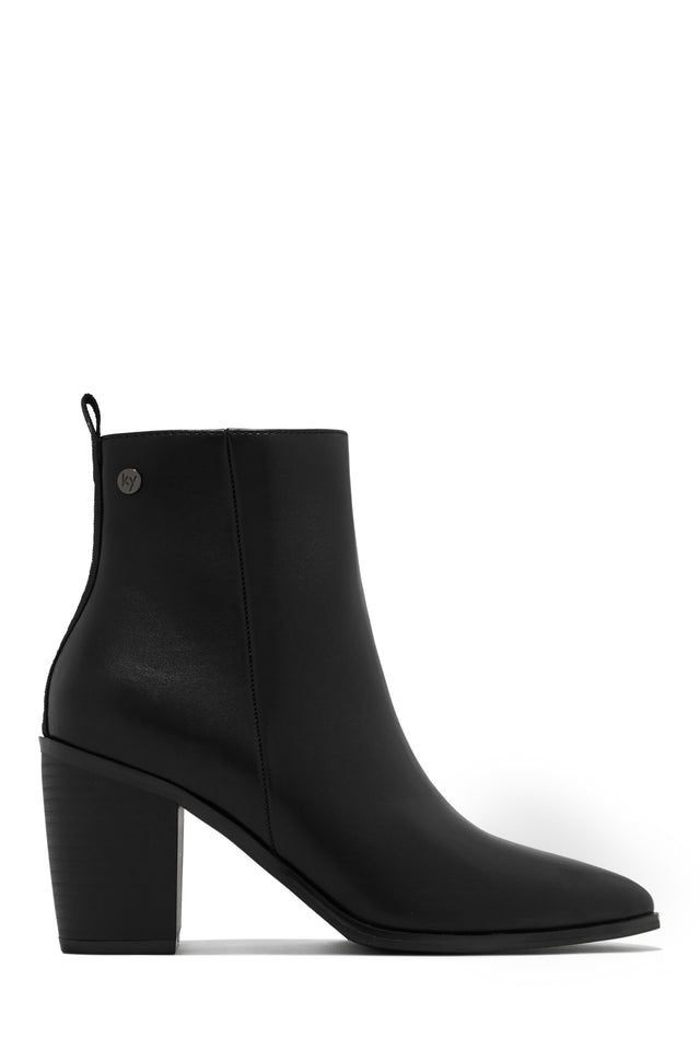 Load image into Gallery viewer, Black Chunky Heel Boots
