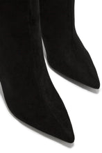 Load image into Gallery viewer, Last Night Pointed Toe High Heel Ankle Boots - Black
