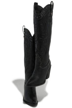 Load image into Gallery viewer, Festival Season Cowgirl Boots - Black

