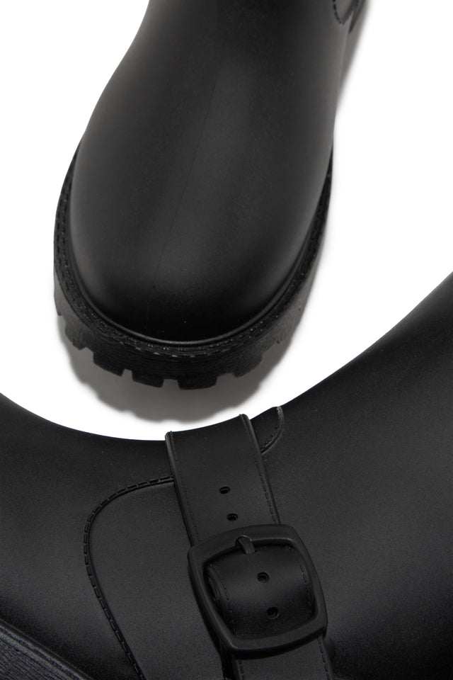 Load image into Gallery viewer, Stormy Water Resistant Rain Boots - Black
