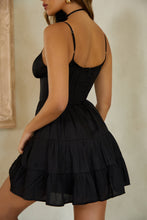 Load image into Gallery viewer, Black Babydoll Dress
