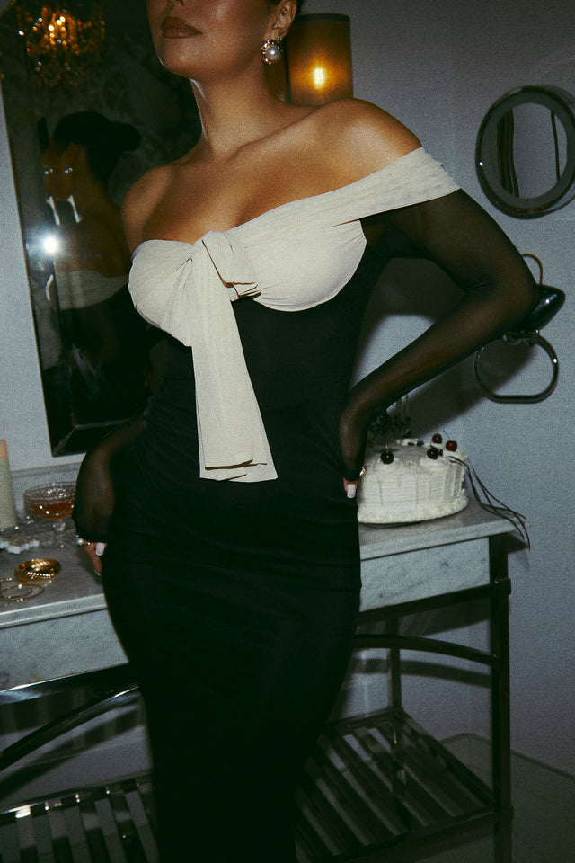 Load image into Gallery viewer, Mesh Maxi Dress
