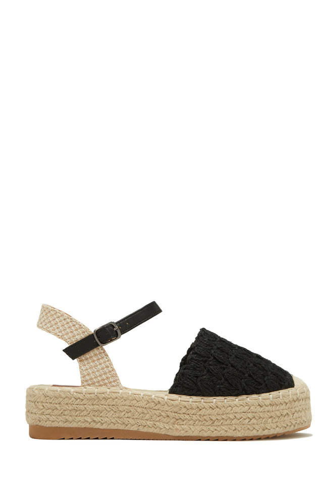 Load image into Gallery viewer, Black Ankle Strap Sandals
