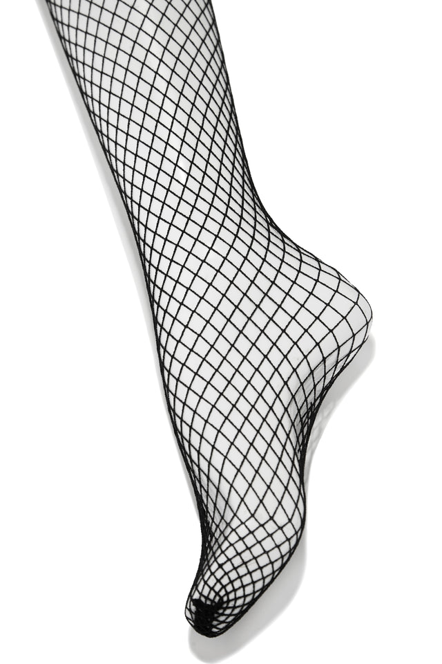 Load image into Gallery viewer, Black Mesh Tights
