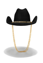 Load image into Gallery viewer, Black Western Hat
