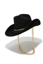 Load image into Gallery viewer, Pearl Beaded Chain Hat
