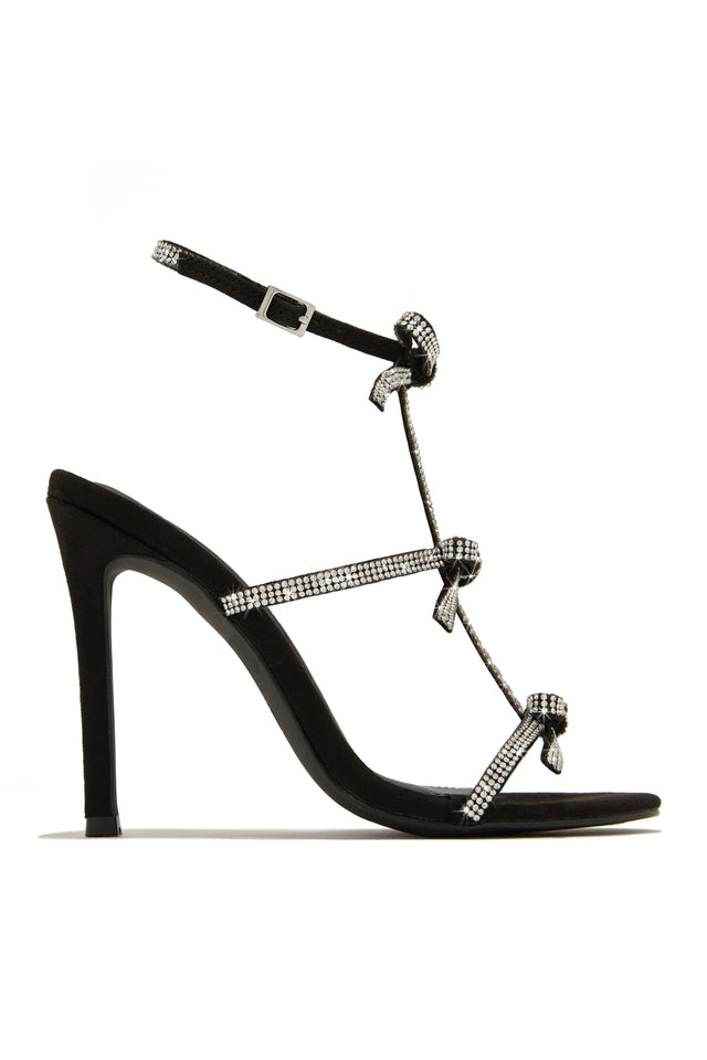 Load image into Gallery viewer, Party Season Embellished High Heels - Silver
