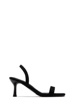 Load image into Gallery viewer, Emmie Slingback Mid Heels - Black
