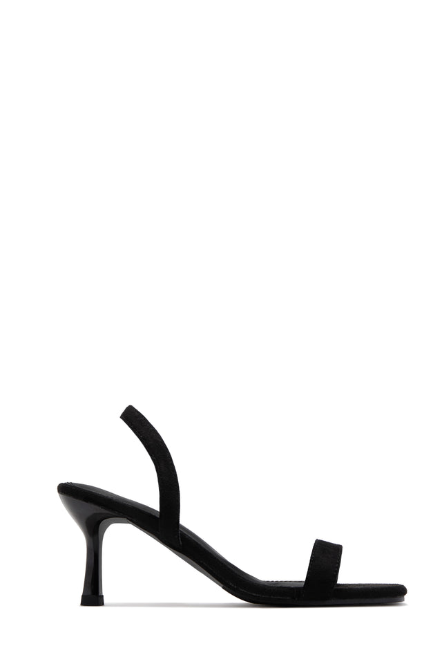 Load image into Gallery viewer, Emmie Slingback Mid Heels - Black
