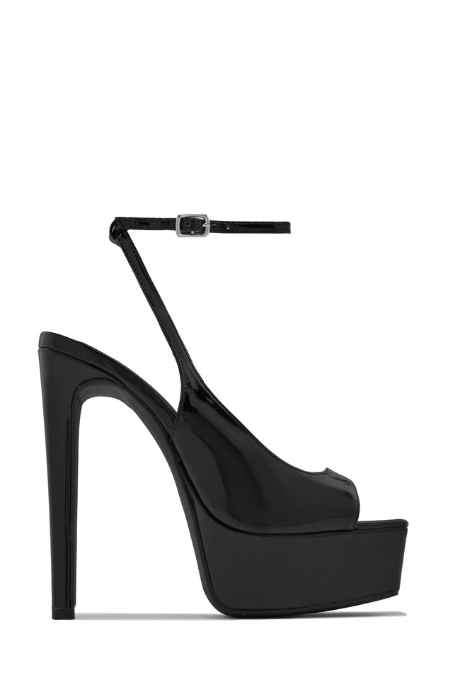 Load image into Gallery viewer, Ameli Platform High Heels - Black
