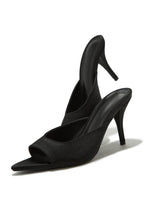 Load image into Gallery viewer, Pointed Toe Black Mule
