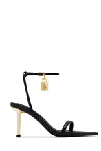 Load image into Gallery viewer, Locked In Love Mid Heels - Black
