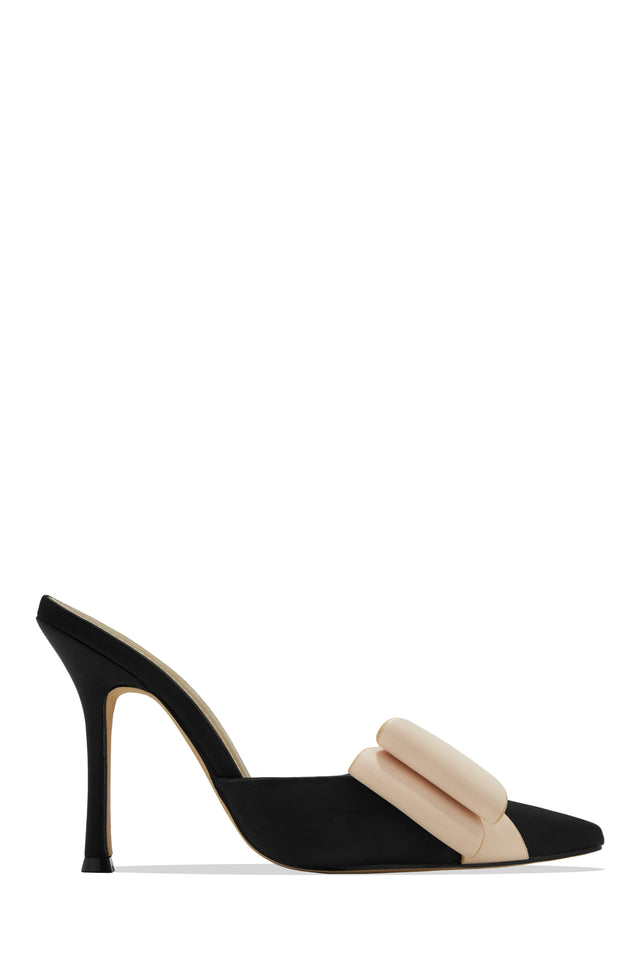 Load image into Gallery viewer, Black and Nude Heels
