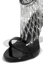 Load image into Gallery viewer, Formal Icon Embellished Dangle Heels - Black
