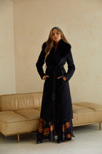 Load image into Gallery viewer, Black Long Coat
