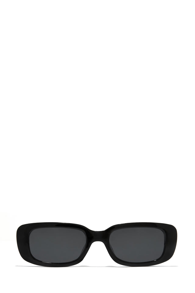Load image into Gallery viewer, Black Rectangle Sunglasses
