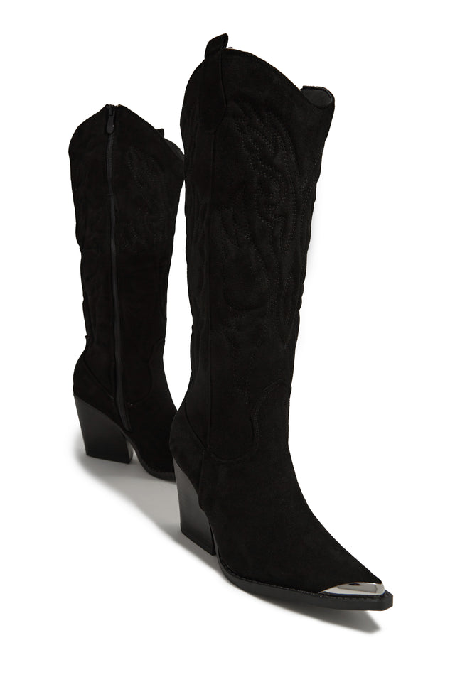 Load image into Gallery viewer, Black Cowgirl Boots
