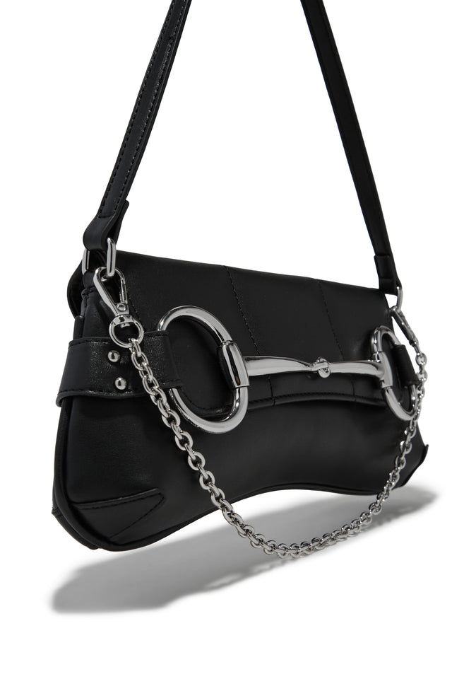 Load image into Gallery viewer, Chain Detail Shoulder Bag

