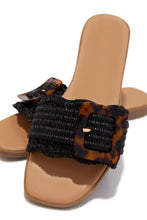 Load image into Gallery viewer, Soleil Slip On Sandals - Black

