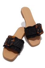 Load image into Gallery viewer, Soleil Slip On Sandals - Black
