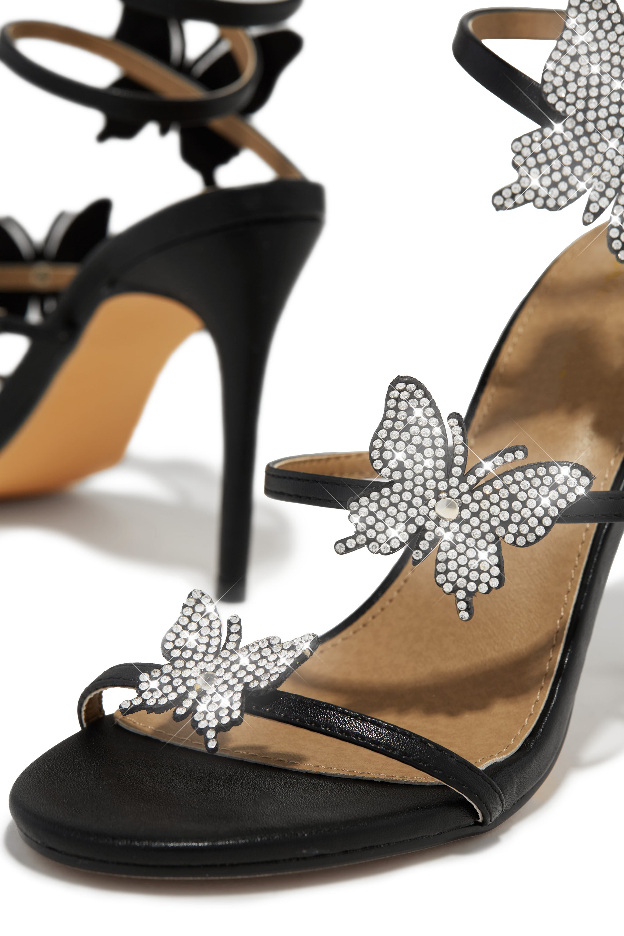 Miss Lola | Fantasy Embellished Around The Anke Coil Heels