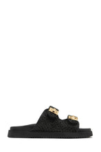 Load image into Gallery viewer, Santorini Getaway Chunky Slip On Sandals - Black
