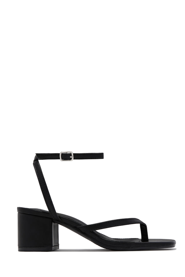 Load image into Gallery viewer, Letty Chunky Mid Heels - Black
