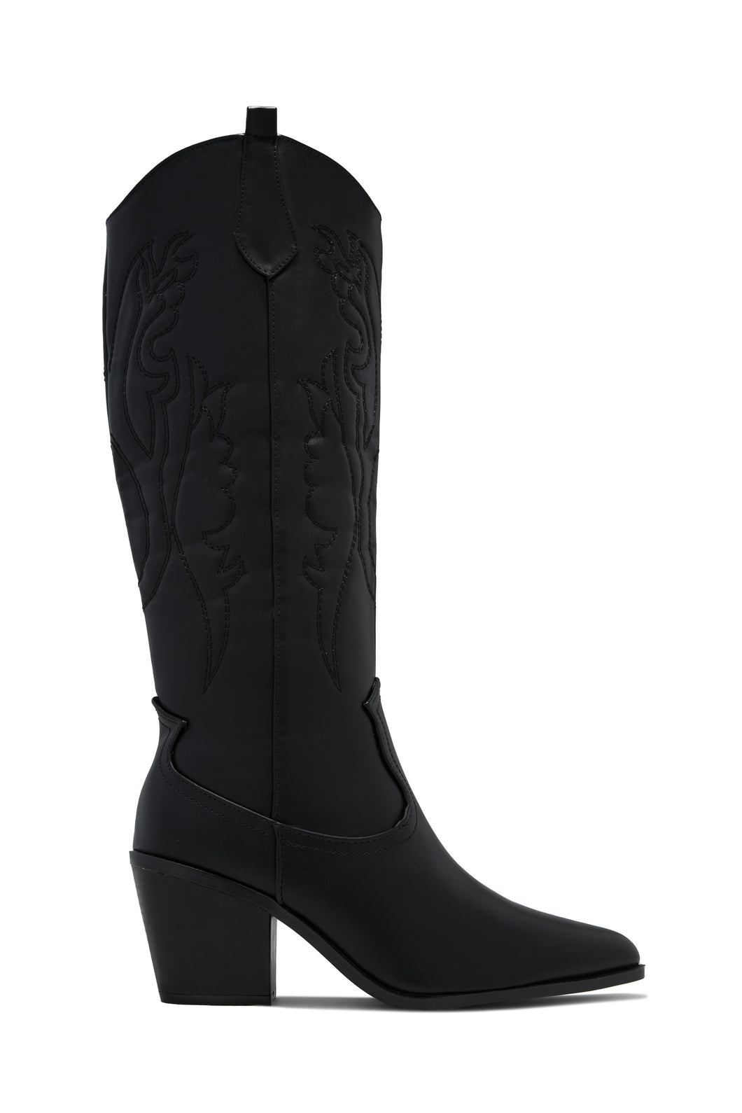 Miller Cowgirl Boots - Black
