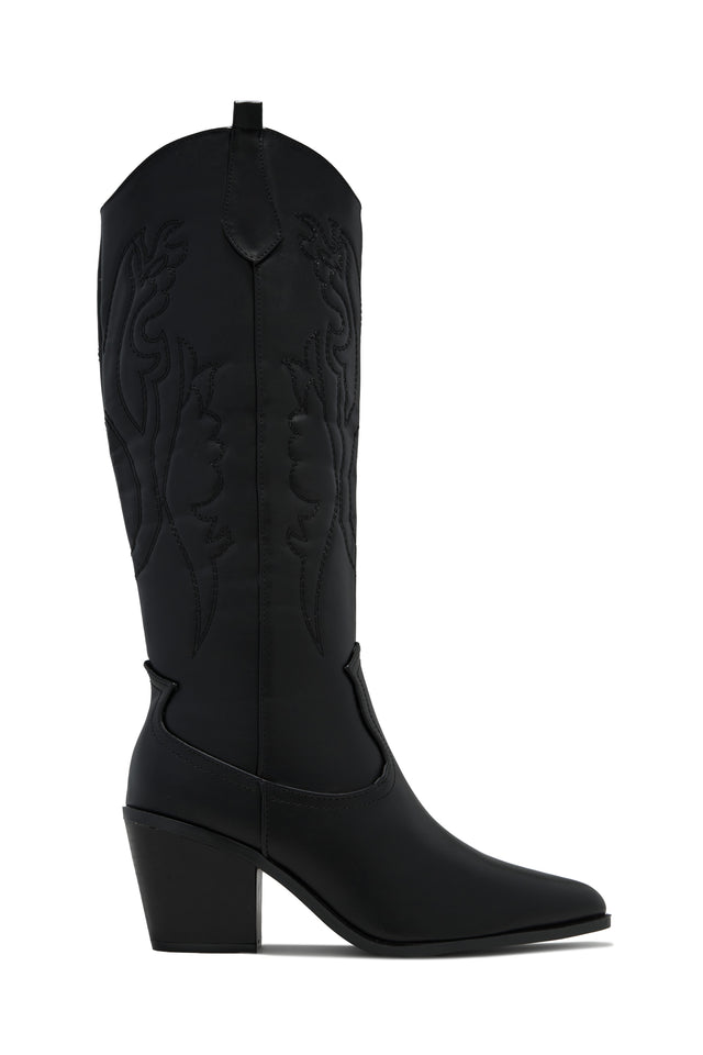 Load image into Gallery viewer, Miller Cowgirl Boots - Black
