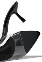 Load image into Gallery viewer, Zariah Mid Heel Mules - Black
