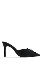 Load image into Gallery viewer, Lina Pump Heel Mules - Leopard
