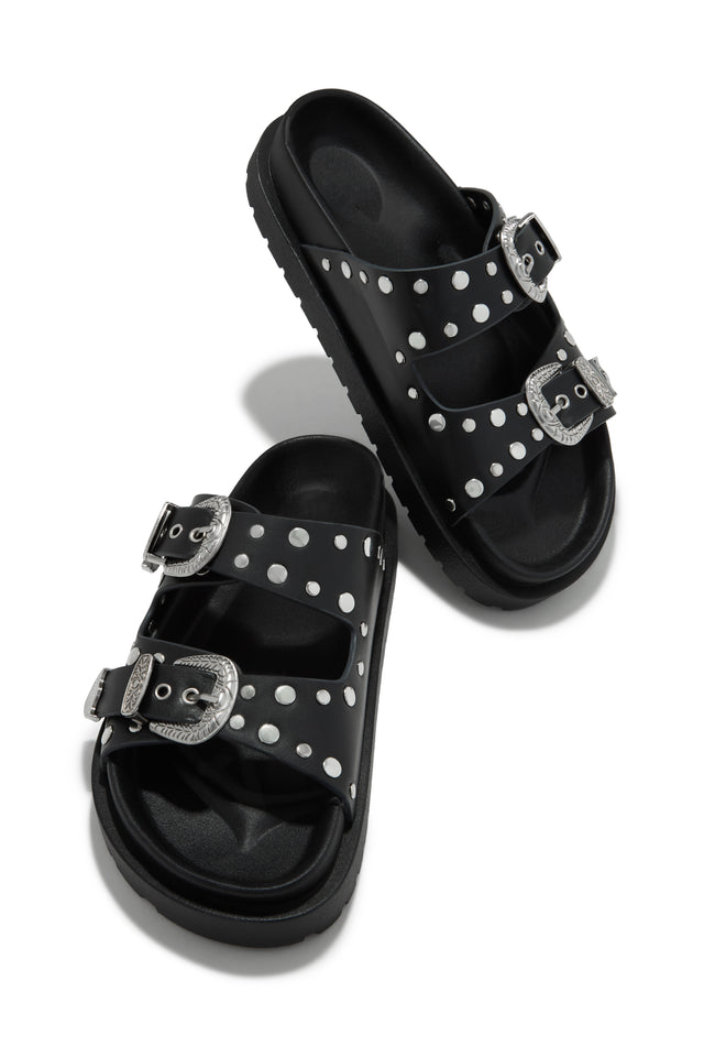 Load image into Gallery viewer, Kenzia Chunky Slip On Sandals - Bone
