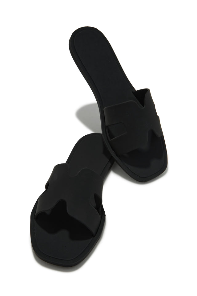 Load image into Gallery viewer, Kaylee Jelly Slip On Sandals - Green
