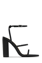 Load image into Gallery viewer, Summer Black Chunky Heel
