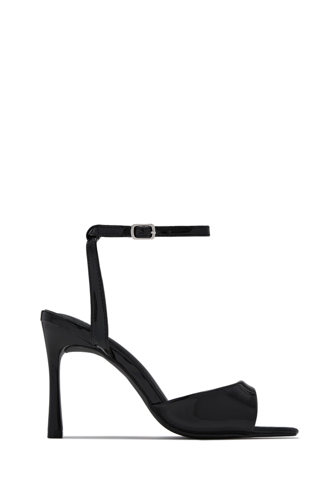 Rubianna Mary Jane Ankle Strap Heels - Black