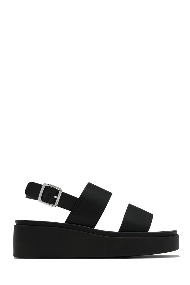 Load image into Gallery viewer, Black Thick Strap Sandal
