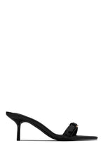Load image into Gallery viewer, Karyn Mid Heel Mules - Black
