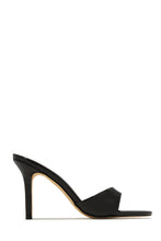 Load image into Gallery viewer, Black Shiny Heels
