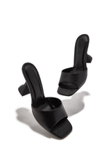 Load image into Gallery viewer, Jayne Mid Heel Mules - Black
