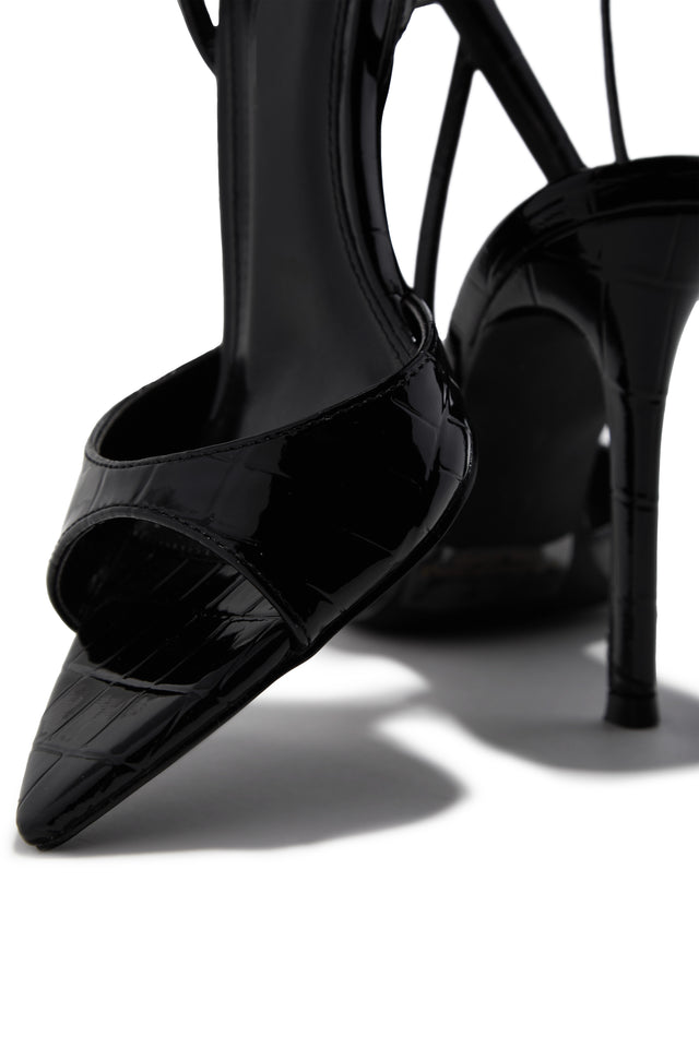 Load image into Gallery viewer, Kelcie Single Sole Heels - Black
