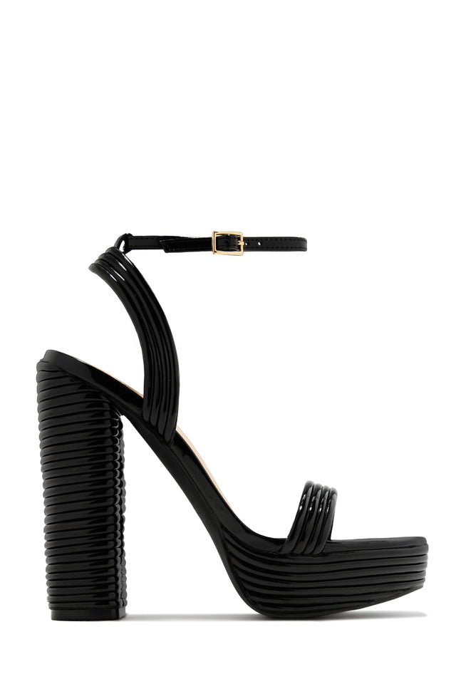 Load image into Gallery viewer, Jazzlyn Platform Block Heels - Nude
