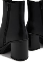 Load image into Gallery viewer, Brooklyn Block Heel Ankle Boots - Black
